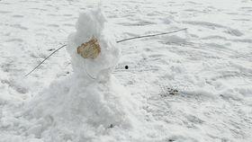 下雪吃瓜的视频,冬日里的欢乐时光